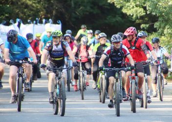 Viel Spaß machte die SZ-Radtour vor zwei Jahren mit Start und Ziel an der Talsperre Nonnweiler. Foto: B&K